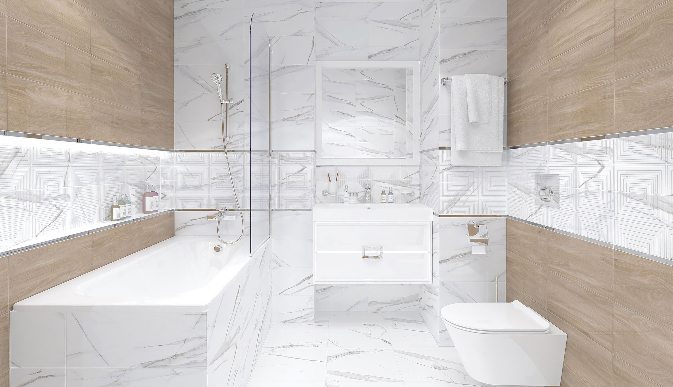 Декор Aria Белый-2 Botanica - фото 3