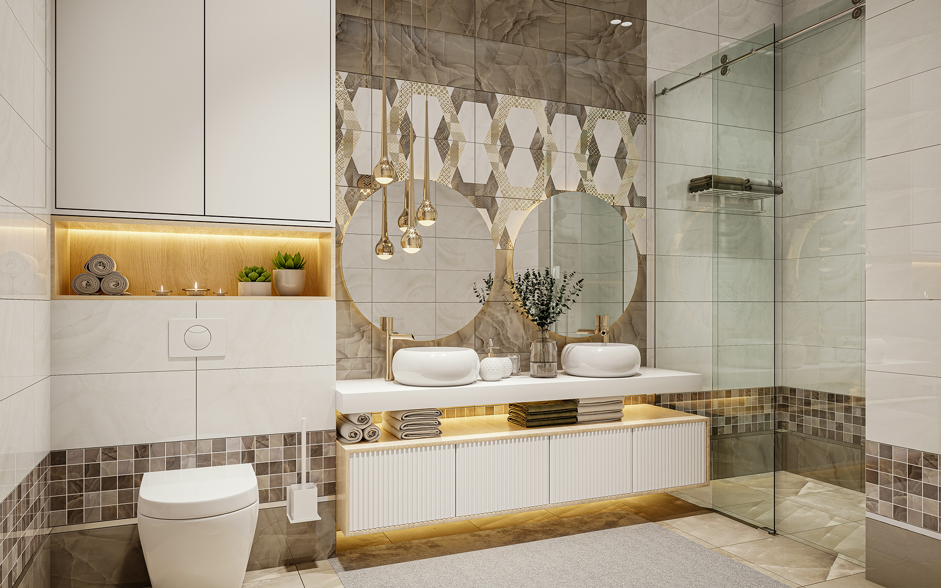 Декор Палермо Светлый D - фото 2