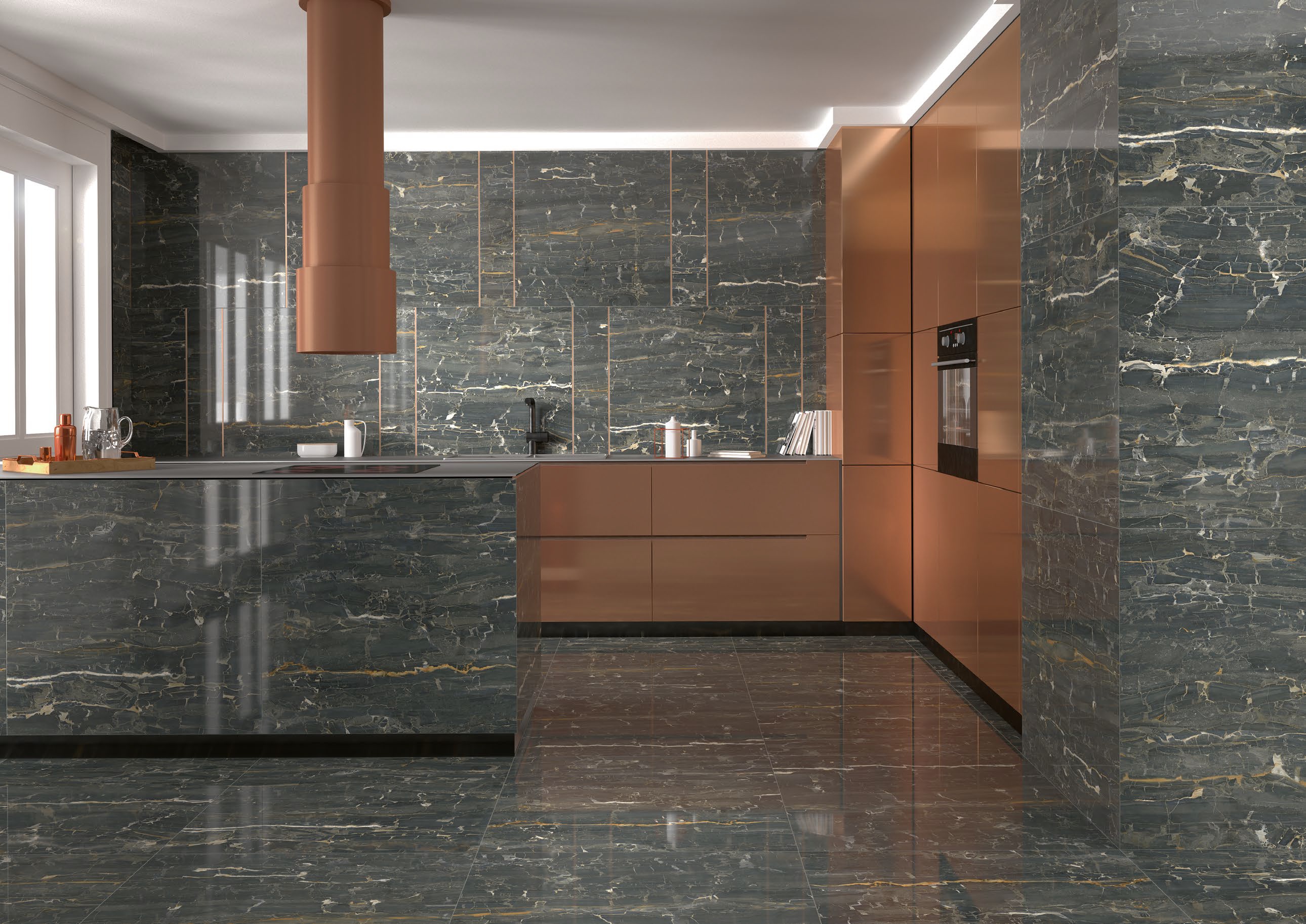 187951 На стену Leonardo Leonardo White 30x90 - фото 2