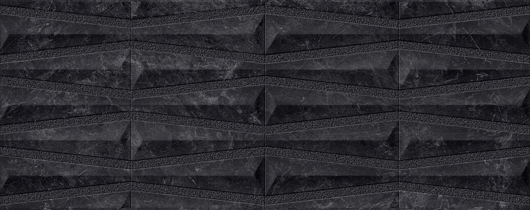 100354913 Декор Velluto Deco Nero 59.6х150 - фото 9