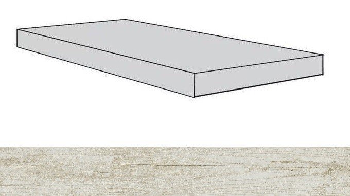 620070001384 Ступень Iconic White Scal.160 Ang.Sx