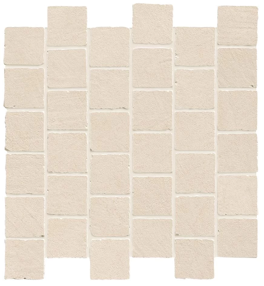 A7CF На пол Boost Natural Kaolin Mosaico Tumbled 31x31