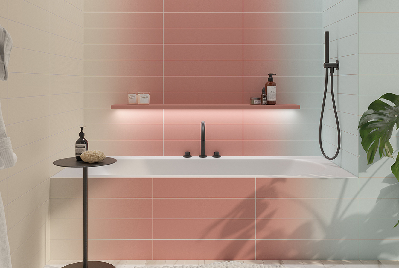 132678 На стену Melange Lake Talc 10.7x54.2 - фото 5