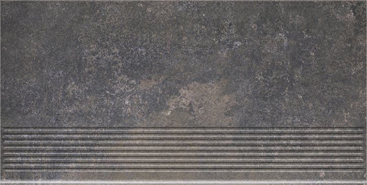 Ступень Viano Antracite Stopnica Prosta Mat 30x60