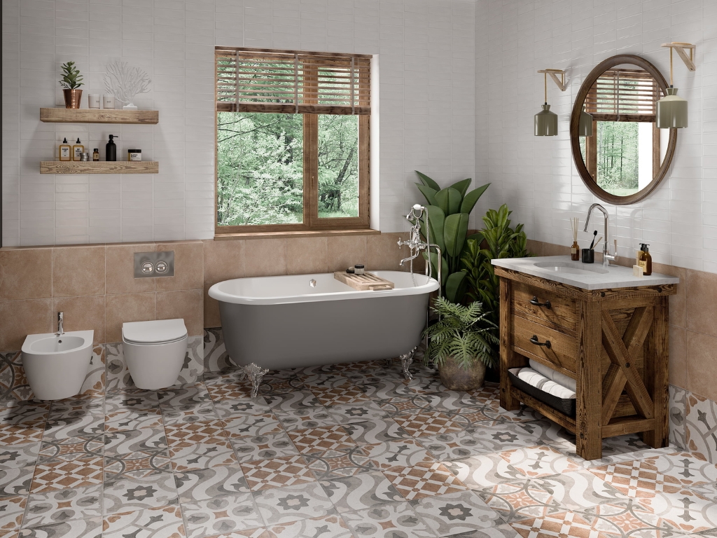 A17930 На пол Carpet Светло-бежевый рельеф 29.8x29.8 - фото 11