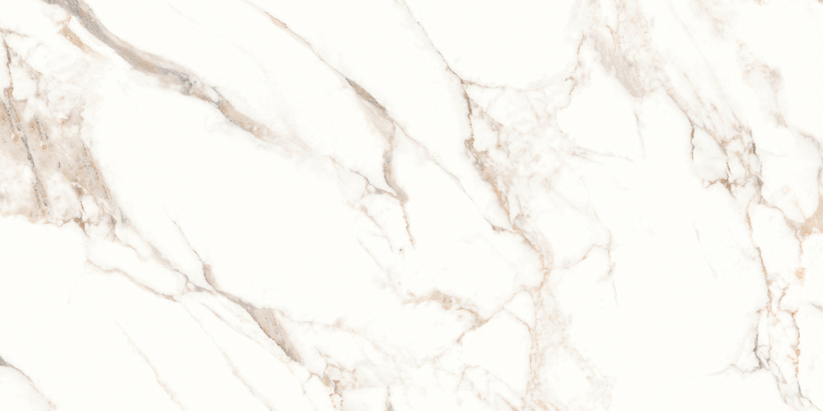 На пол Statuario Ice Белый лаппатированный шайн 60х120 - фото 2