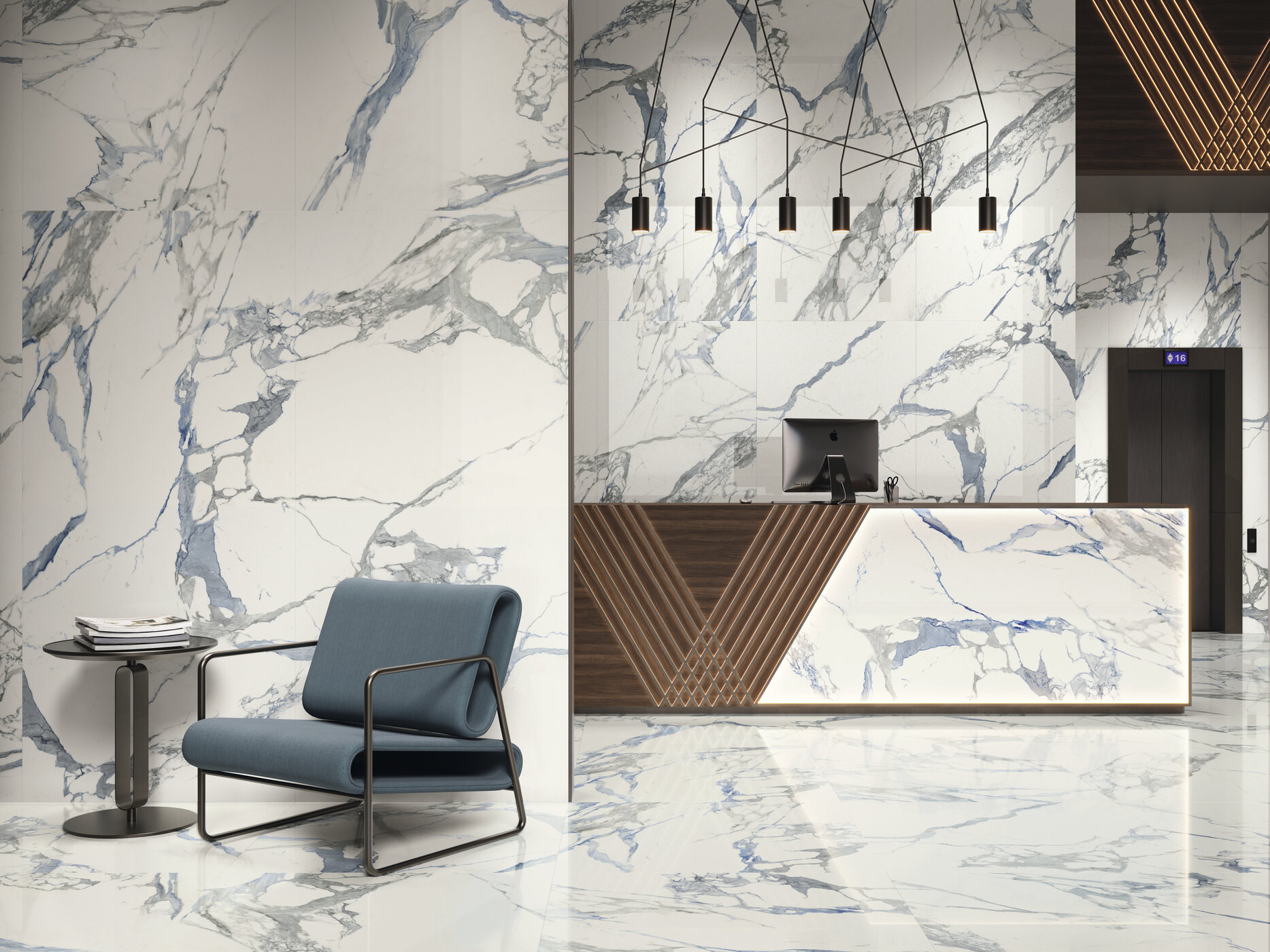 На пол Medici Gold Pulido 60x120 - фото 14