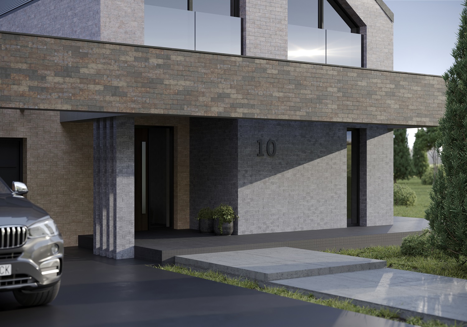 На стену Brick Wall Палевый 250х75 - фото 13