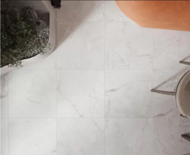 На пол Zorani Bianco Светло-Серый 60х120 Сатинированный Карвинг - фото 7