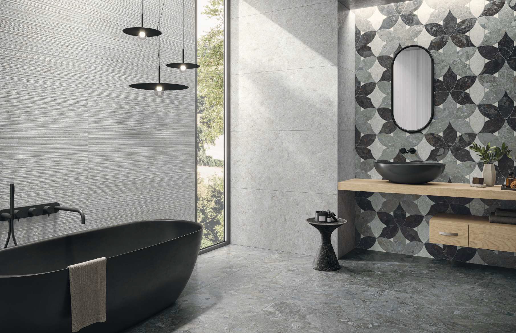 136900 На пол Mockup Ostuni Grey Nat Ret 60x120 - фото 6