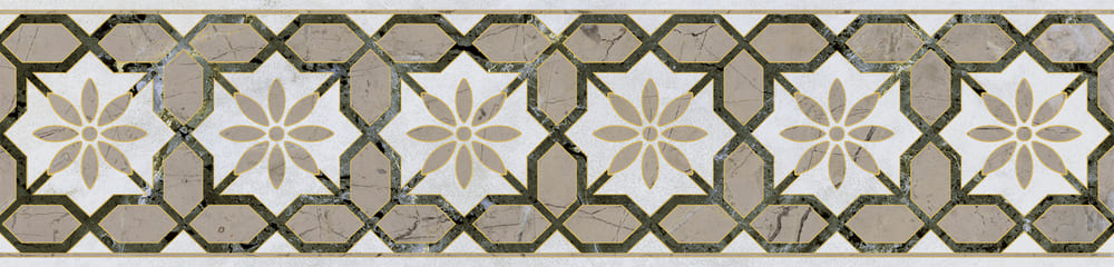 VT/A575/11000R Бордюр Серенада 5 Глянцевый Обрезной 30x7.2