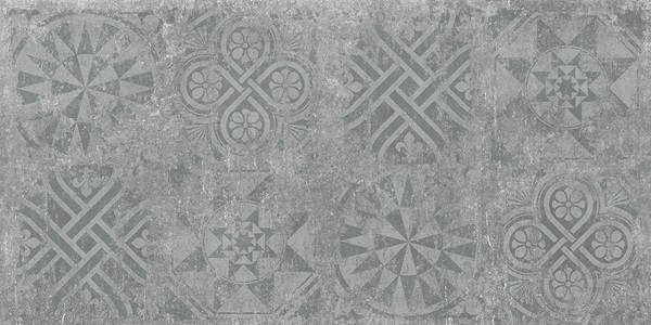 Декор Цемент Темно-серый ASR 120x60