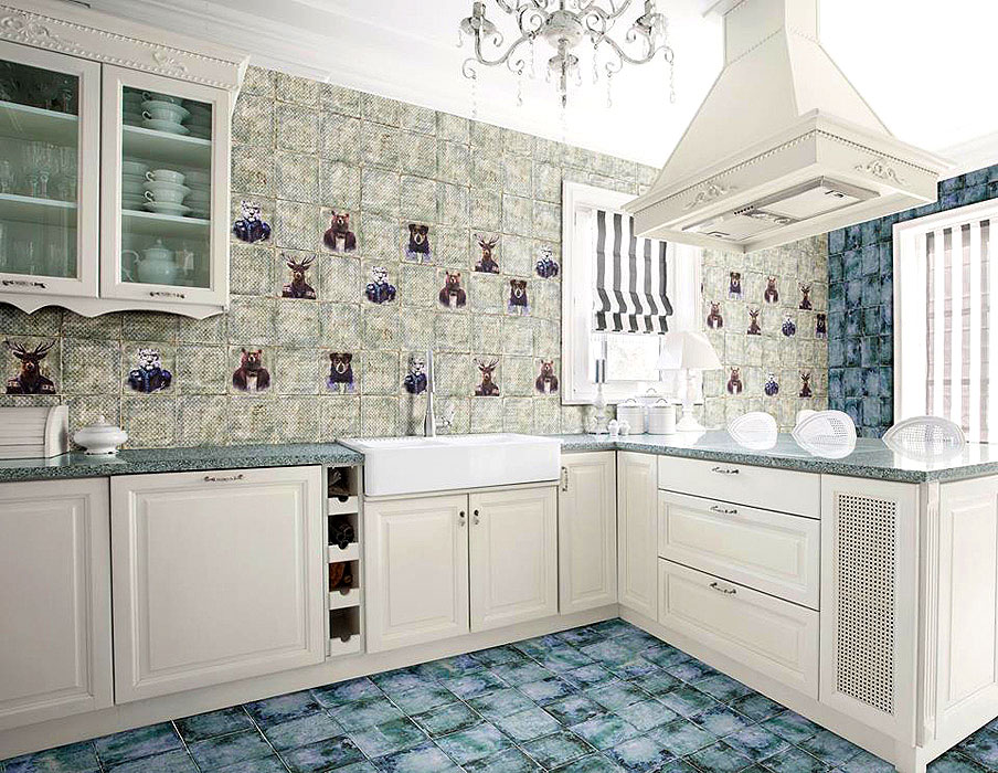 PT02486 На пол Livorno Blu Pav. - фото 10