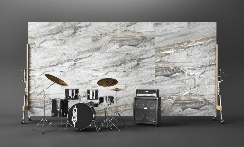 На пол Mount Azul Fusion (карвинг с металлизированными прожилками) - фото 6