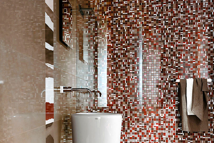 9DLT Декор Dwell Turquoise Mosaico L - фото 16