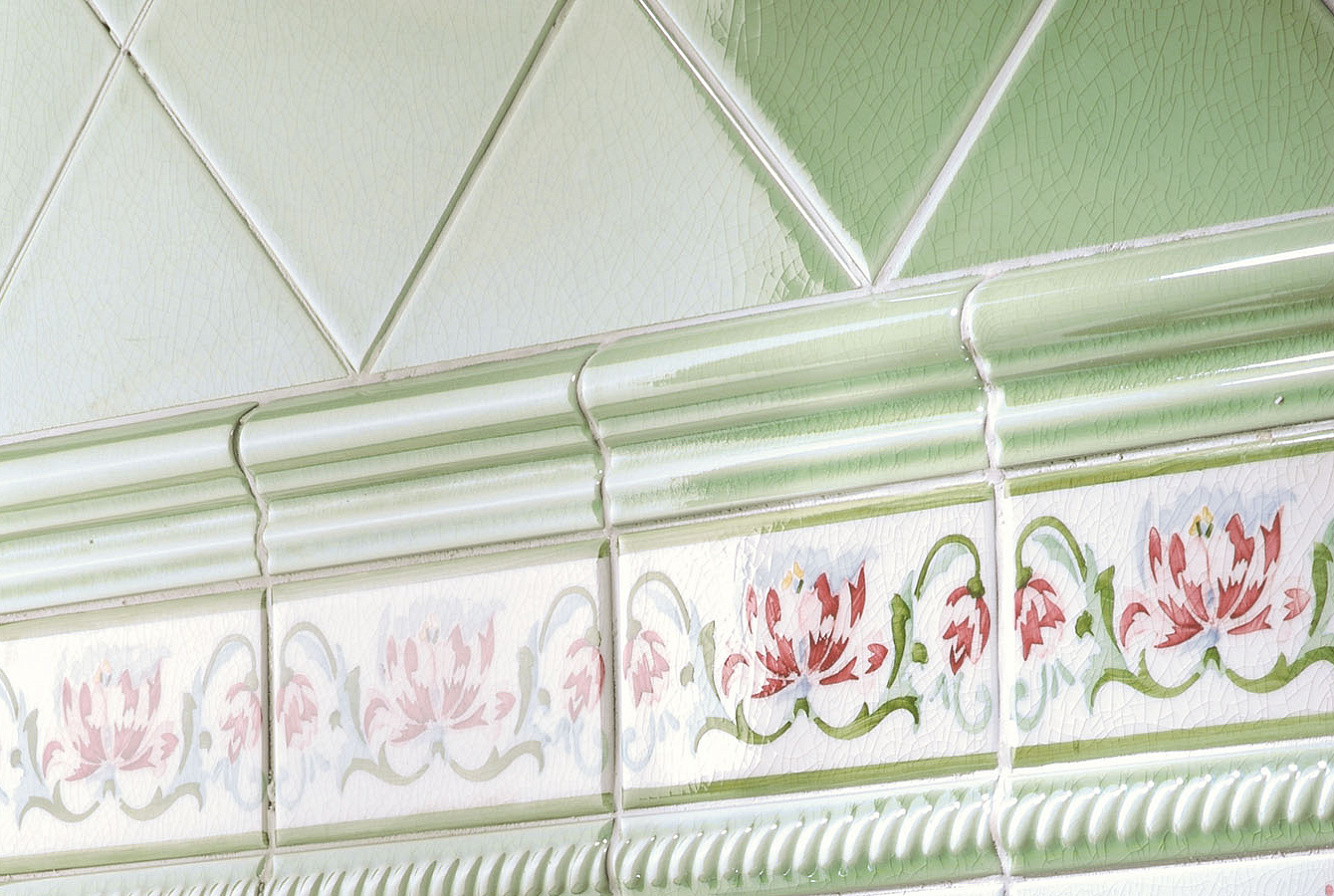 ADMO5170 Бордюр Modernista Moldura Italiana PB C-C Verde Oscuro 5 - фото 9