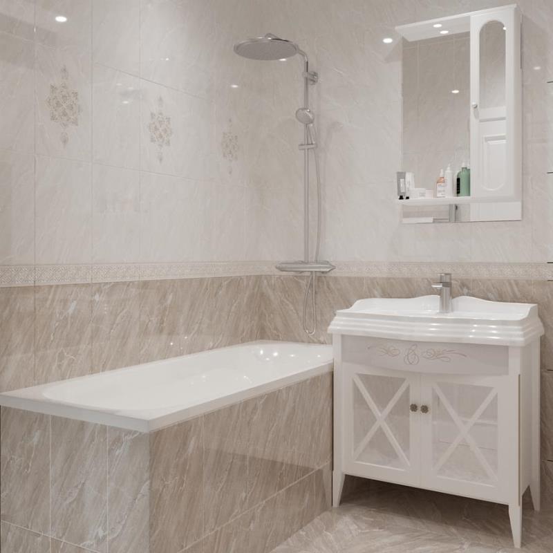 9GE0001TG На стену Gestia Светло-бежевый - фото 3