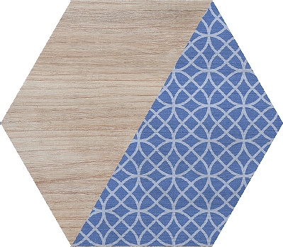 На пол Art Deco Hexa Mix (15 вариаций) - фото 7