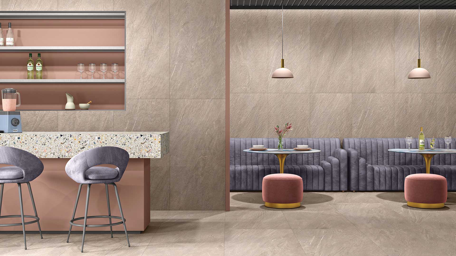 На пол Florence Gris Molten 60x120 - фото 9