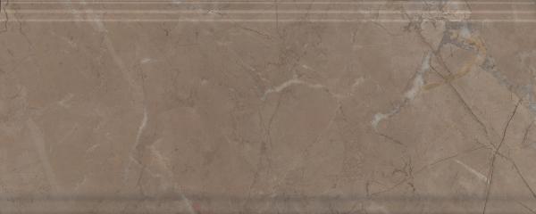 BDA027R Бордюр Серенада Бежевый Темный Глянцевый Обрезной 30x12 - фото 2