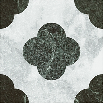 4101196 На пол Dandy Pin White Green 18.6x18.6 - фото 37