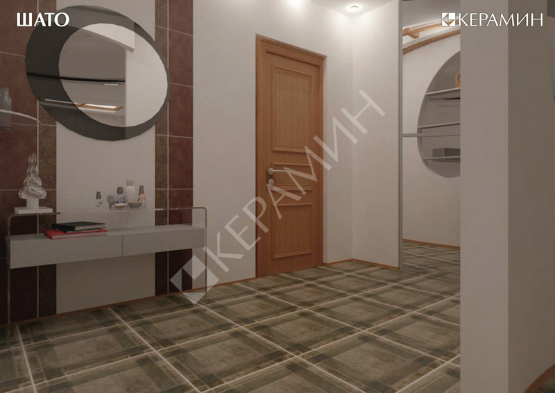 На пол Шато Коричневый 4 - фото 6