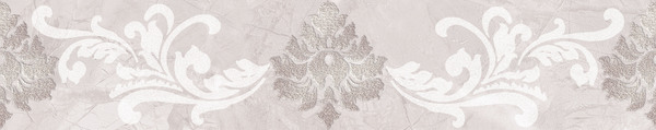 914706 Бордюр Delicato Perla 31.5x6.2