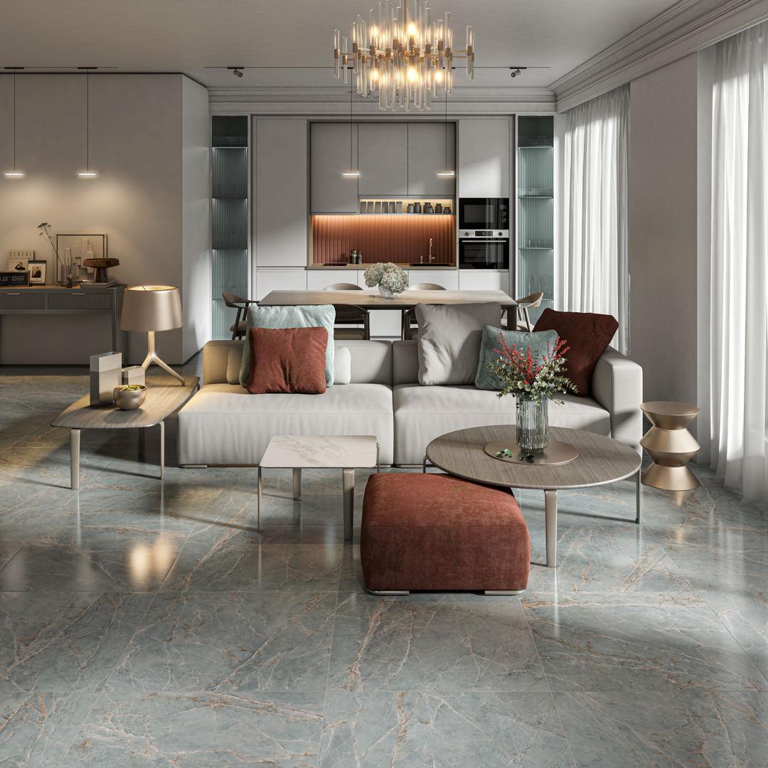 SG850890R На пол Риальто Серый тёмный матовый обрезной 80x80x0.9 - фото 21