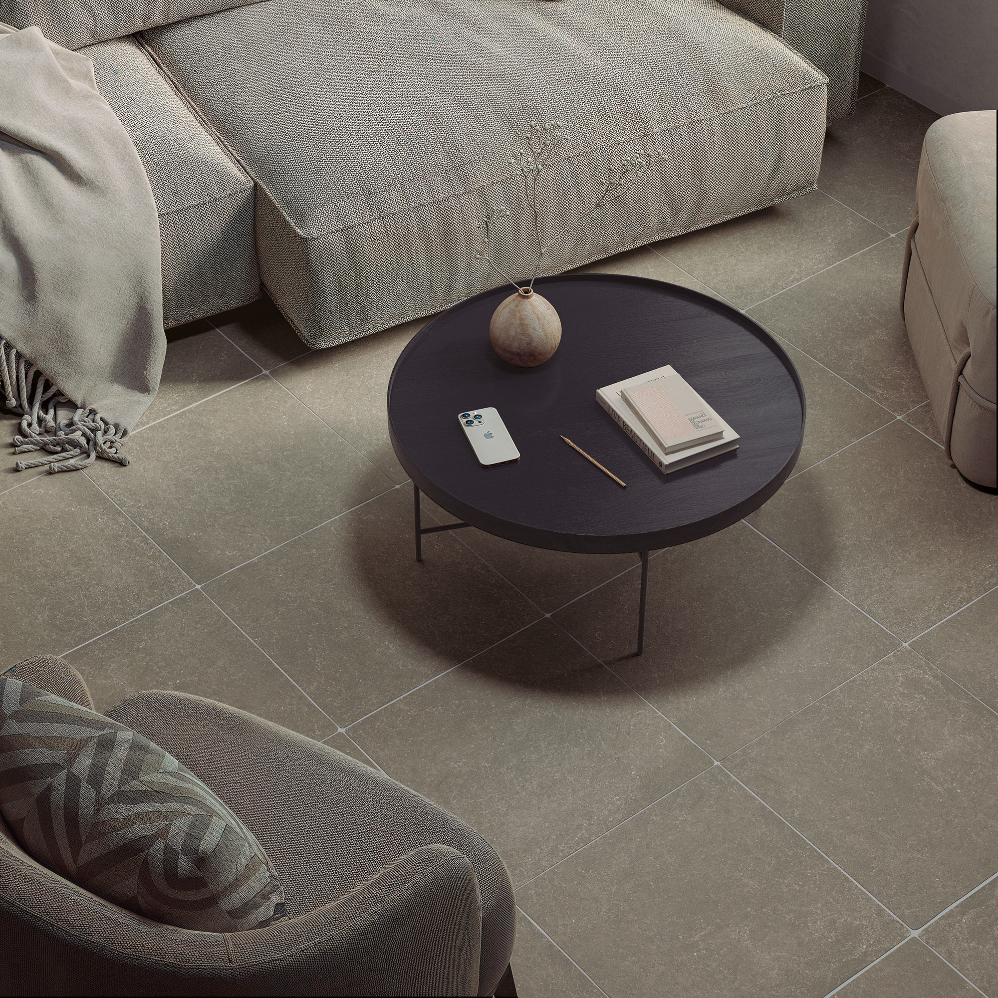 135316 На пол Stone Dust M Nero Matt 5x15 - фото 12