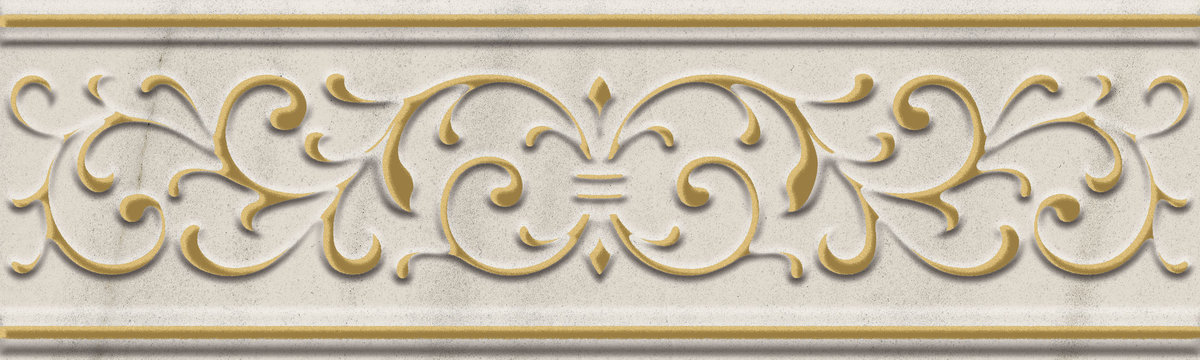 600090000446 Бордюр Charme Extra Floor Project Лаза Эмпайер Глянцевый