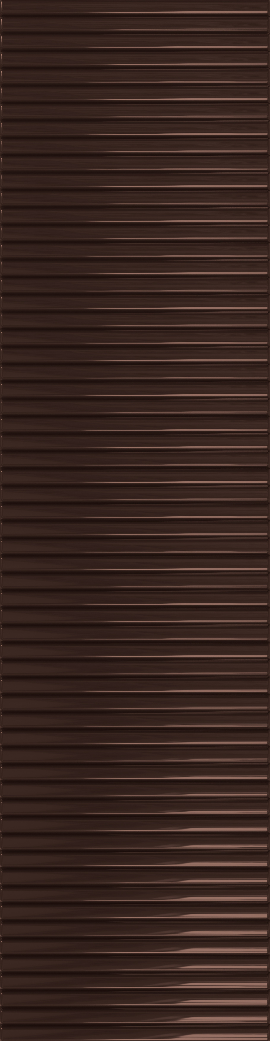 На стену Groove Brown 1 Gloss STR 29.8x7.8x1
