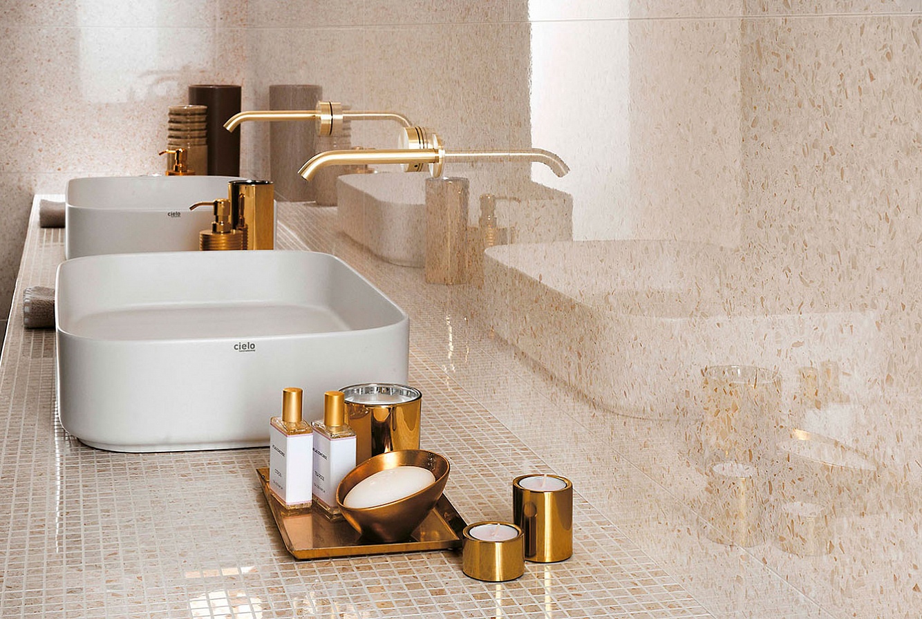 ATW5 На пол Marvel Gems Terrazzo Cream 60 - фото 15