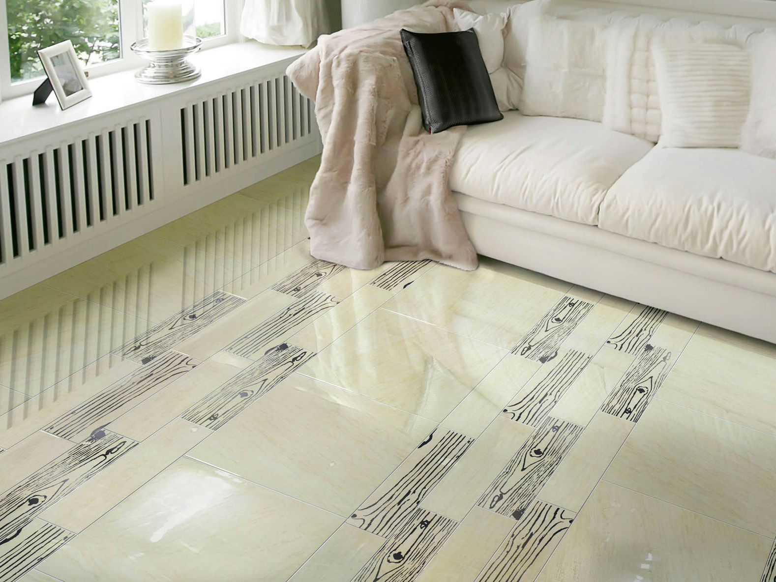 LALEGR Панно Folli Follie Lacche Legni Grigio 2 pz Misti dec. - фото 6