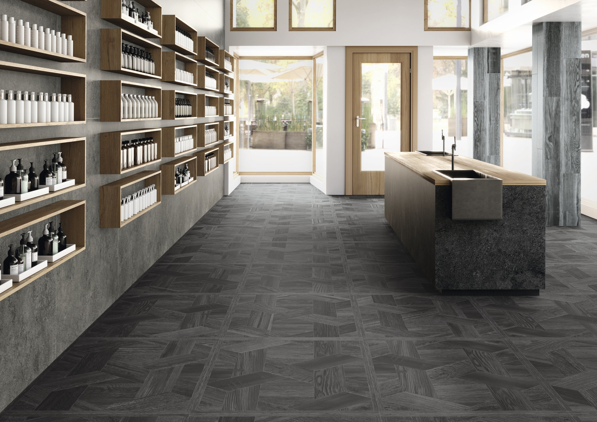 A036803 Ступень Wabi Sabi Tabica Invisible Gold 15х120 - фото 12