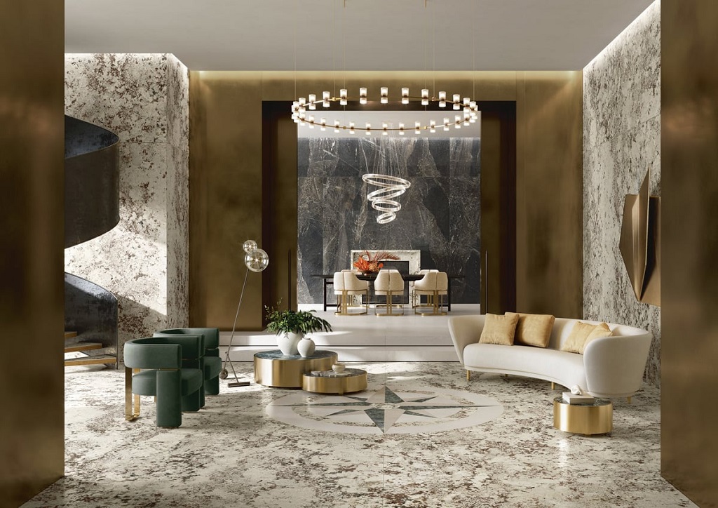 G175602MF6  На пол Graniti Maxfine Deep Norway Glint 75x150 - фото 3