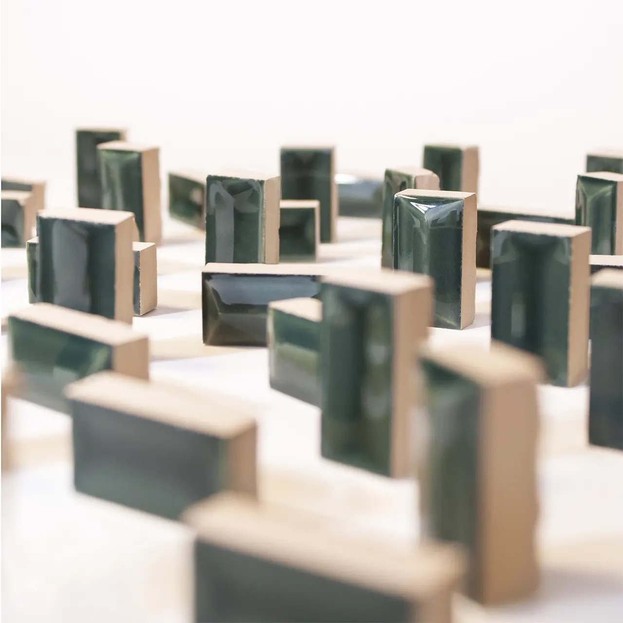 135554 На стену 3D Bars Bevel Topaz Matt 12.5x25 - фото 8