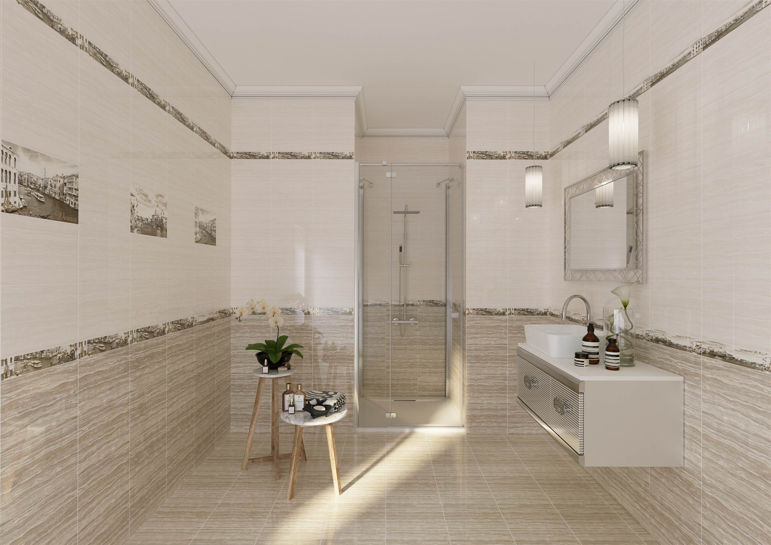 Декор Монте-Карло Вставка D2 25x35 - фото 2