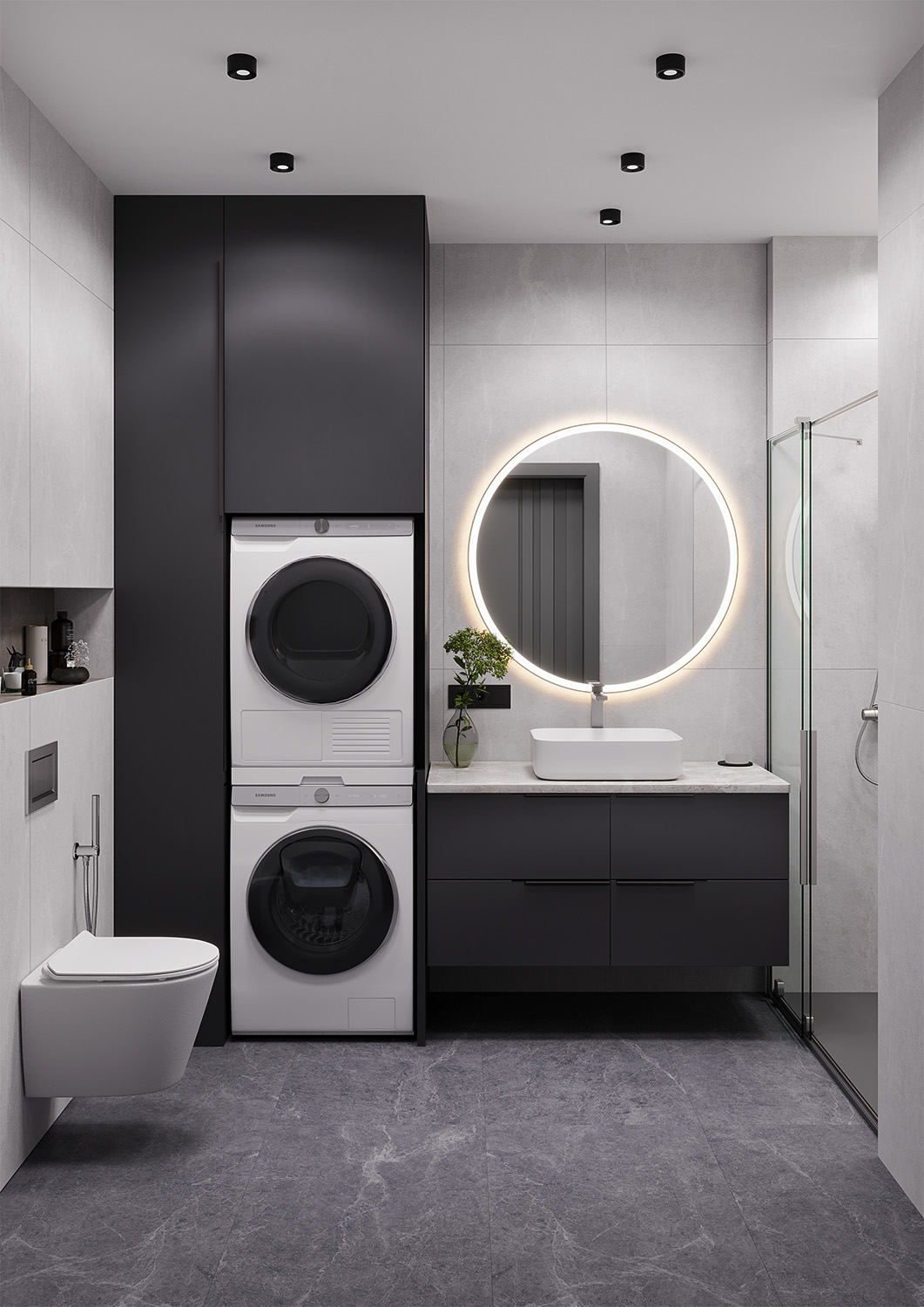 На пол Silk Basaltina Bianco Matt 60x120 - фото 12