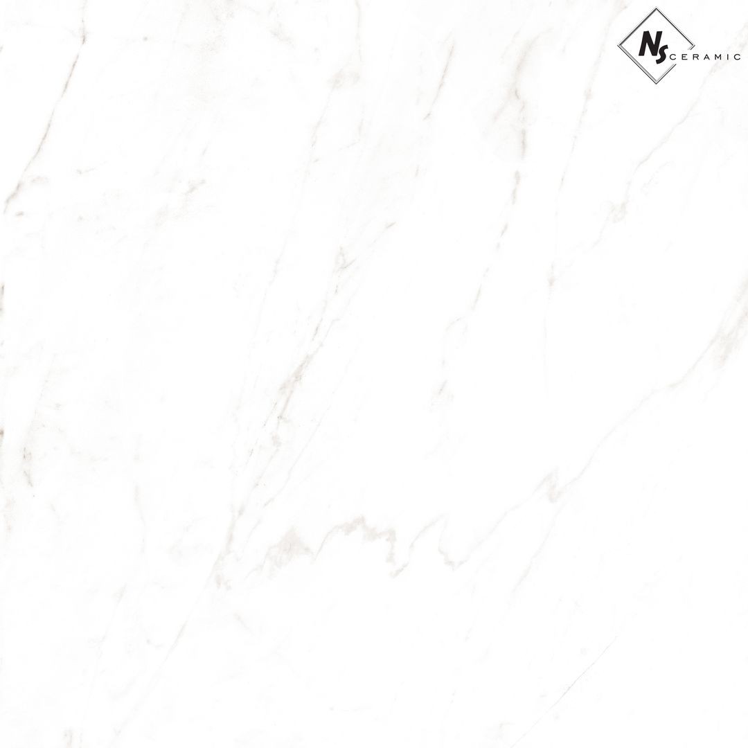 NSC8037 На пол Porcelain Tile 8037 Белый глянцевый 80x80 - фото 3
