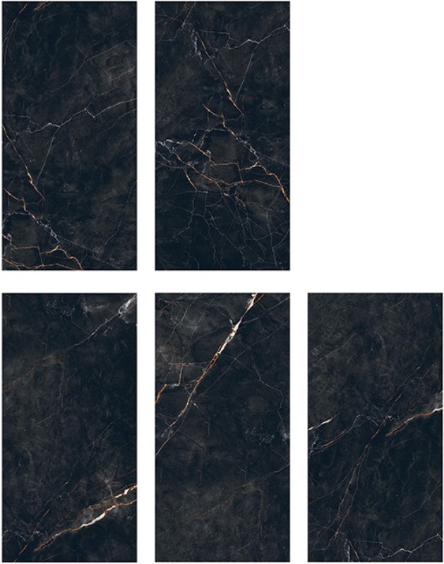 На пол Vesuvio Nero High Glossy 120х60 - фото 2