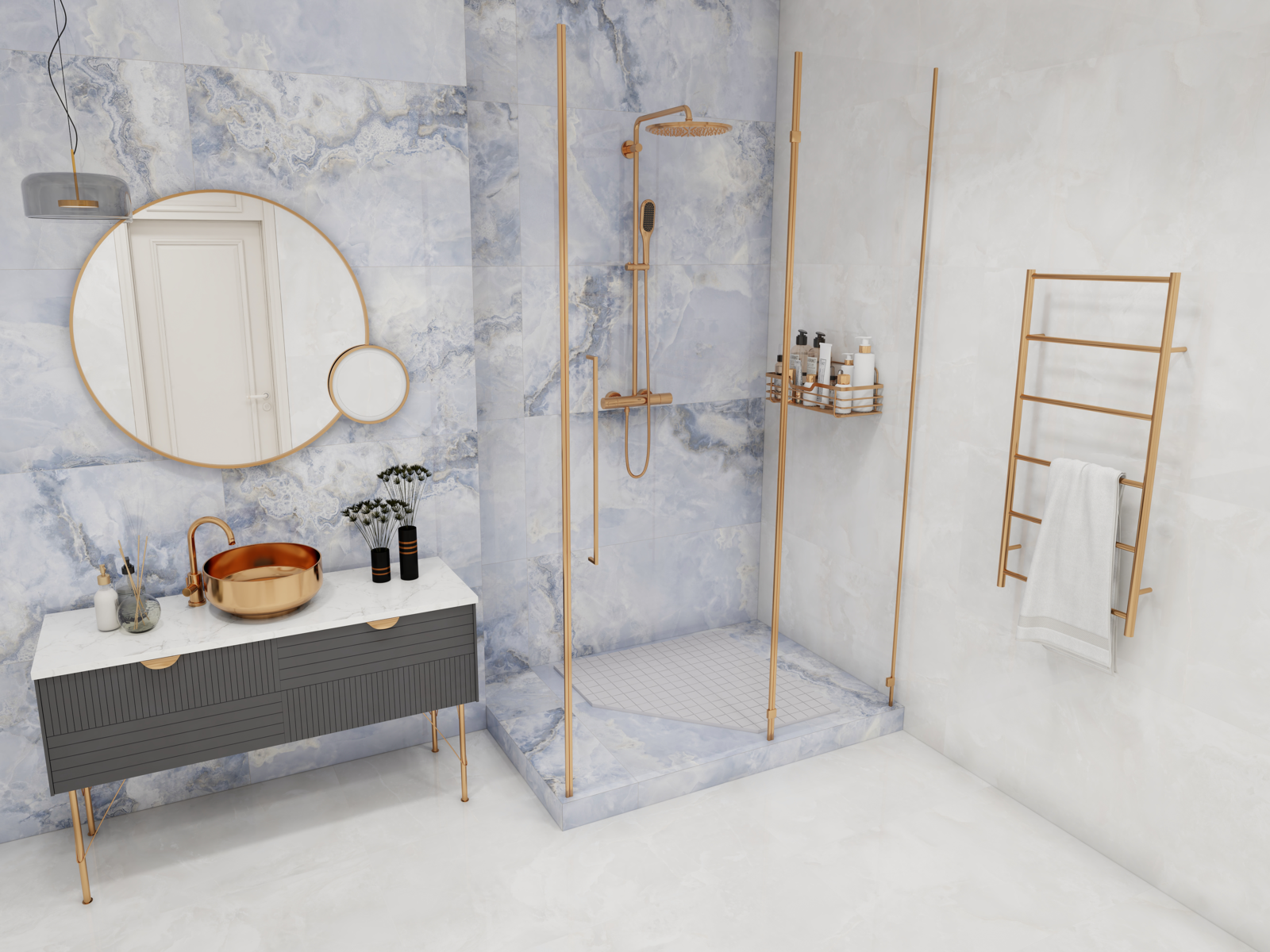 Colortile Onyx Sea Blue