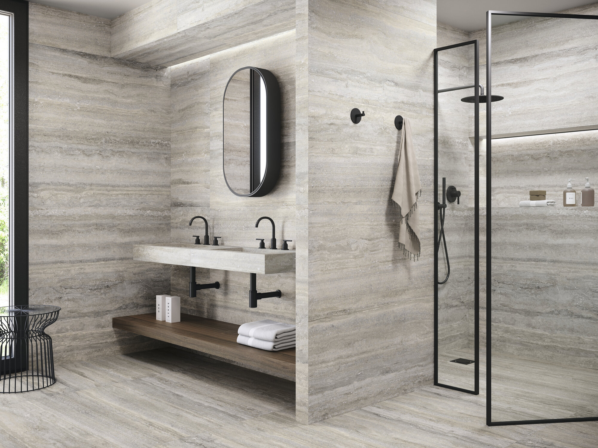 A041228 На стену Tibur Tivoli Brown Rect 60x120 - фото 3