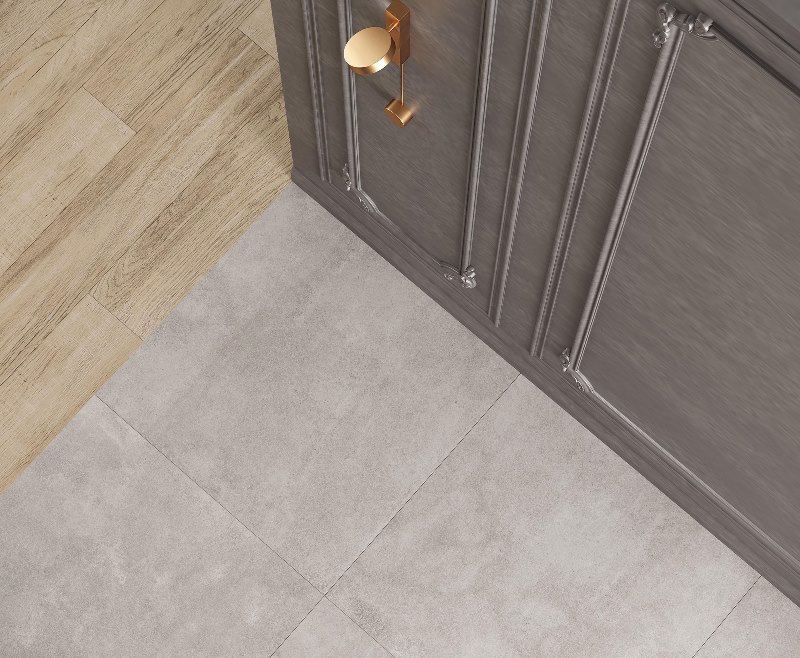 На пол Tuscandy Light Grey 80х80 Лаппатированный - фото 8