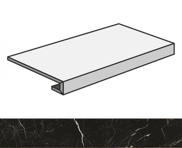 620070001730 Ступень Allure Imperial Black Scalino Frontale 33x120