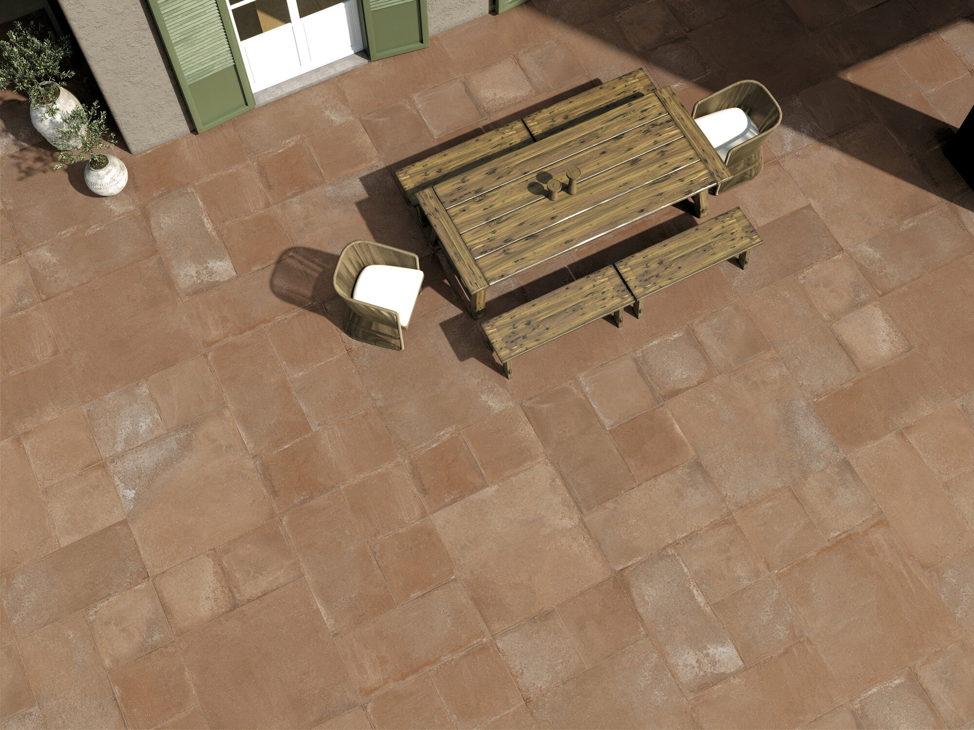 A042133 На пол Antico Casale Cotto Rect. 60x60 - фото 8