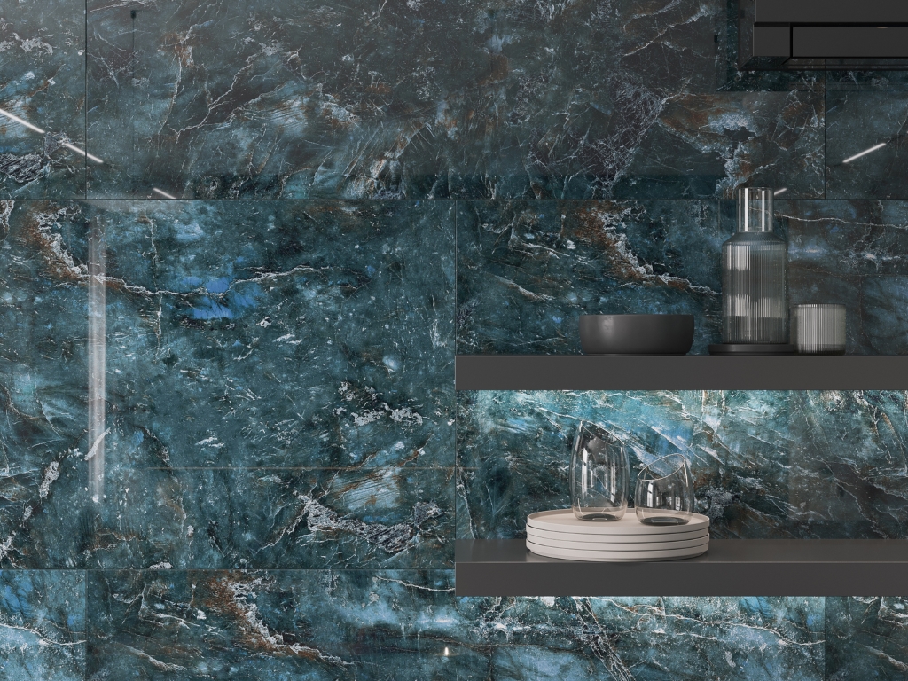 A17438 На пол Inverno Полированный HG синий ректификат 60x120 - фото 7