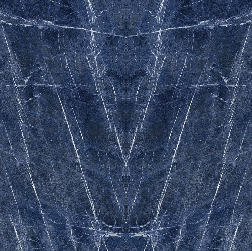 L315562MF6B На пол Marmi Maxfine Brazilian Blue Block B Luc. 6mm 150x300 - фото 2