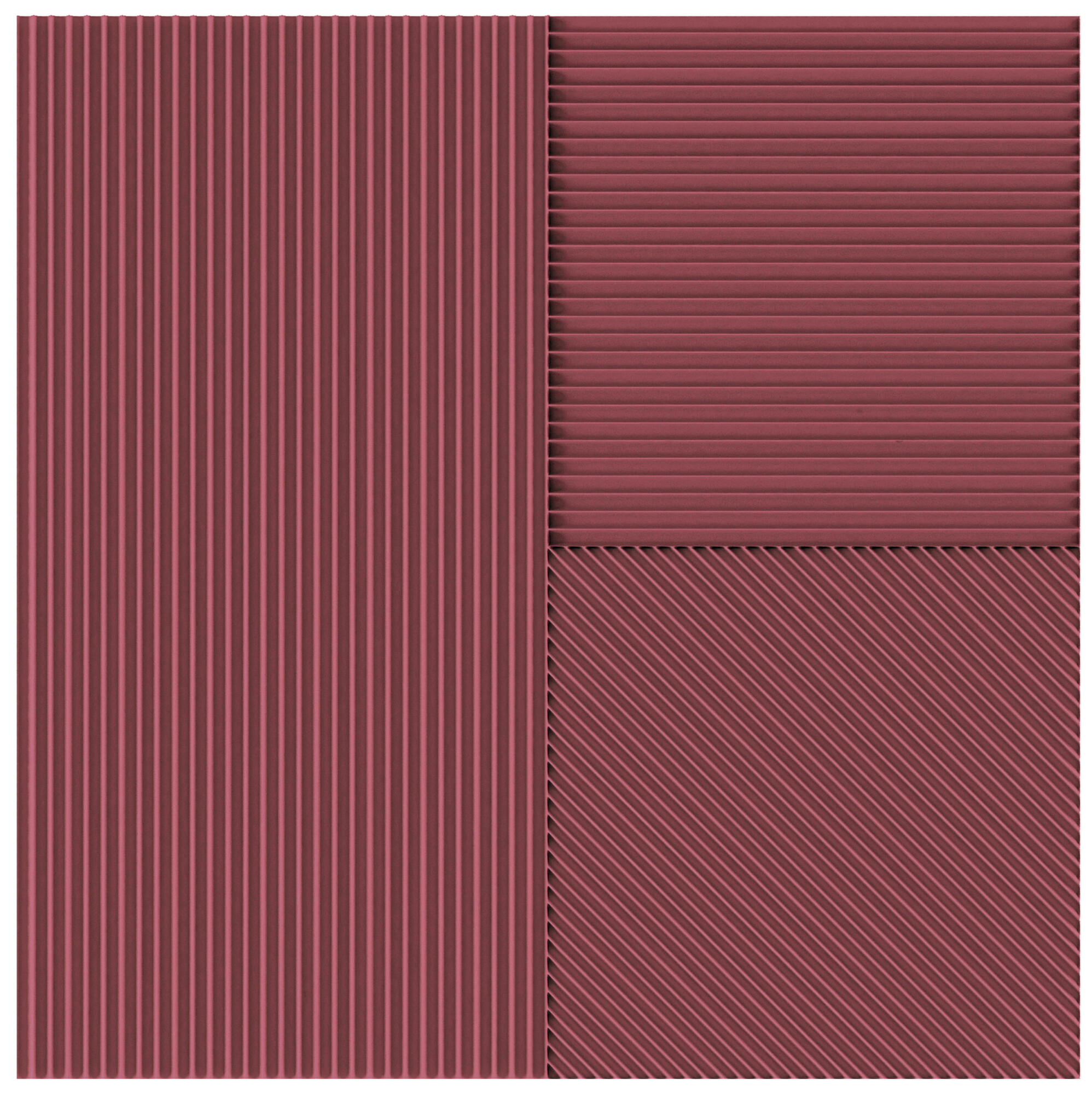 31688 На стену Lins By Yonoh Bordeaux 20x20