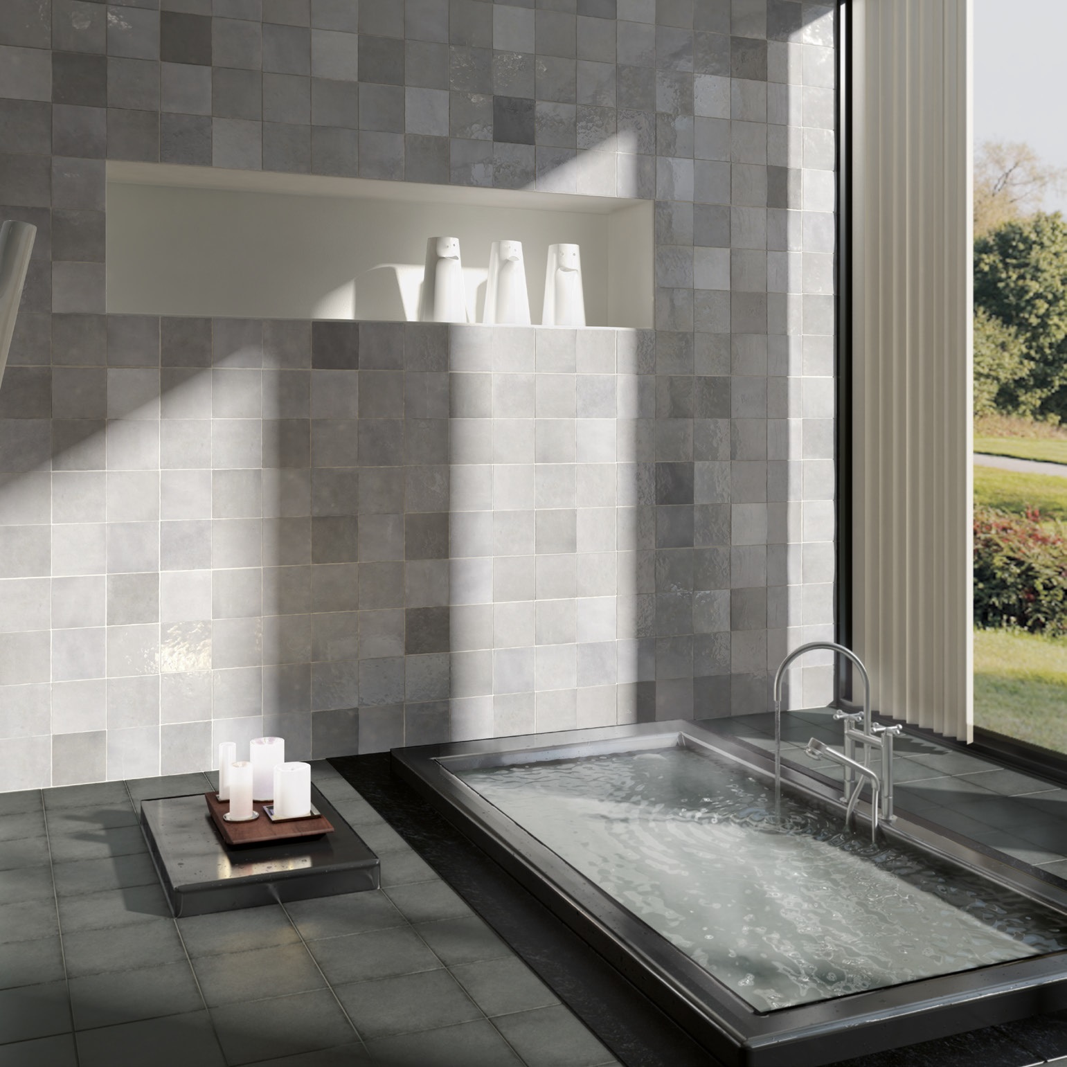 24456 На стену Artisan Rose Mallow 13.2x13.2 - фото 8