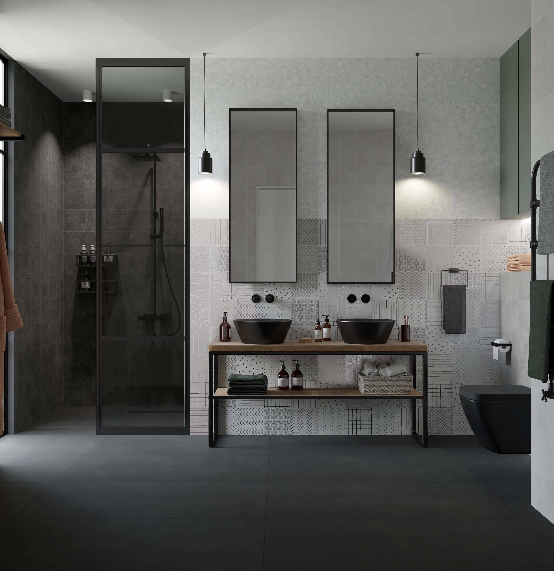 На стену Адажио Светлая орнамент 20x20 - фото 8